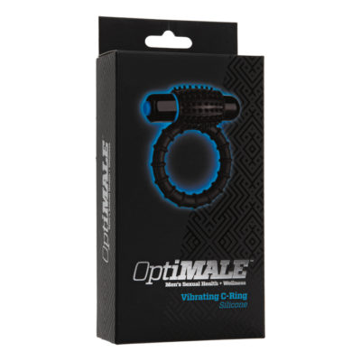 Doc Johnson Optimale Vibrating C-Ring Black