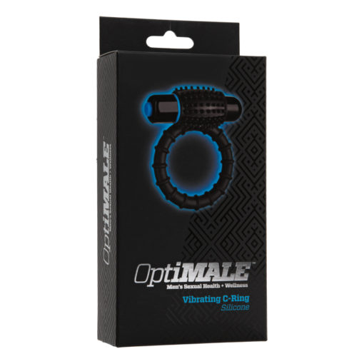 Doc Johnson Optimale Vibrating C-Ring Black