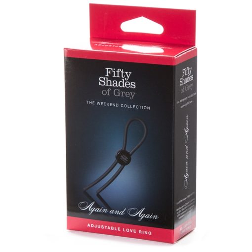 Fifty Shades of Grey Again & Again Adjustable Love Ring