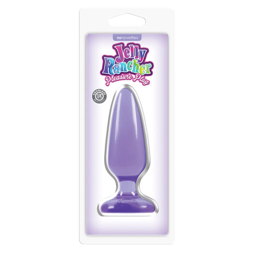NS Novelties Jelly Rancher Pleasure Plug Medium Purple
