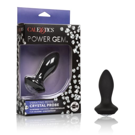 California Exotics  Power Gem® Vibrating Petite Crystal Probe