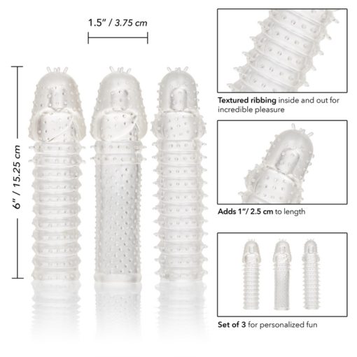 California Exotics 3 Piece Extention Kit - Image 3