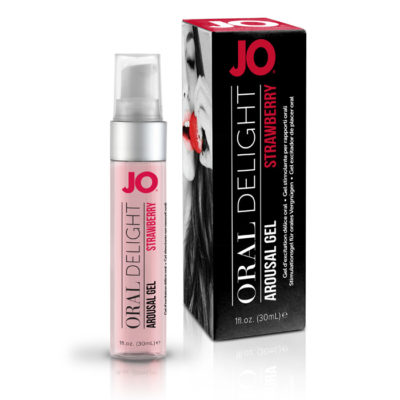 System JO JO Oral Delight 1 oz. Strawberry Sensation [