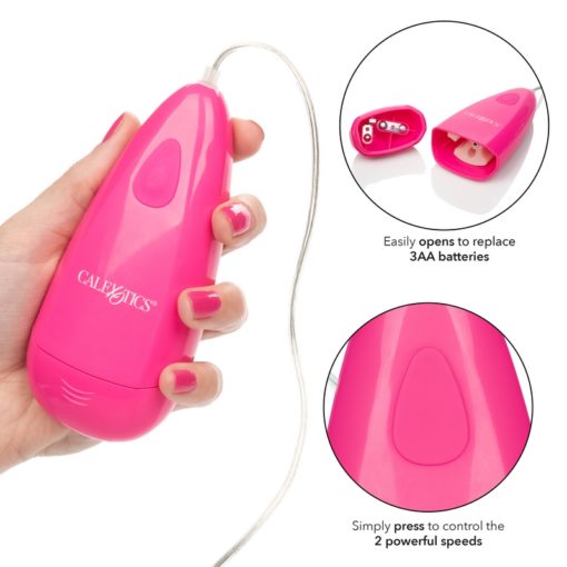 California Exotics  Waterproof Gyrating Bullet Pink - Image 4