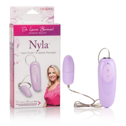 California Exotics Dr. Laura Berman® Nyla™ Satin Finish™ 8-Speed Massager