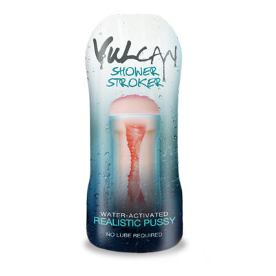 Cyberskin H2O Vulcan Shower Stroker Realistic Pussy