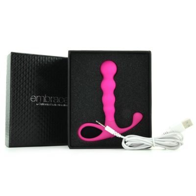 Embrace Beaded Probe in Pink CalExotics