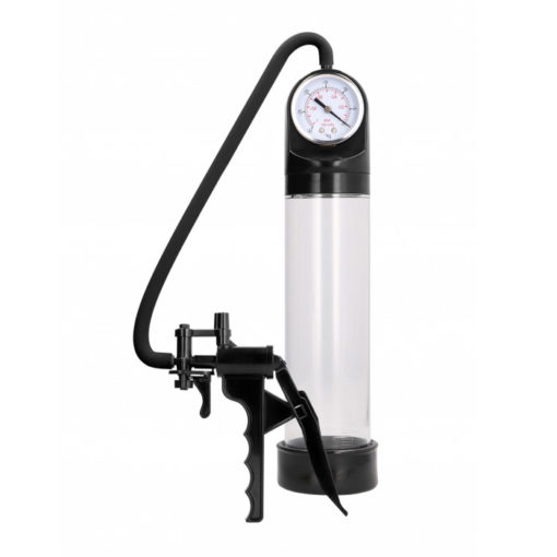 Elite Pump w Gauge - Clear